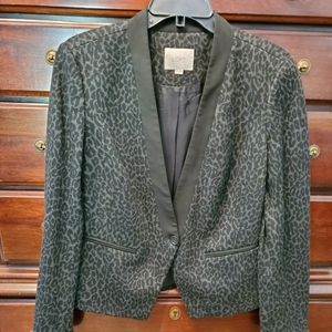 Loft animal print jacket